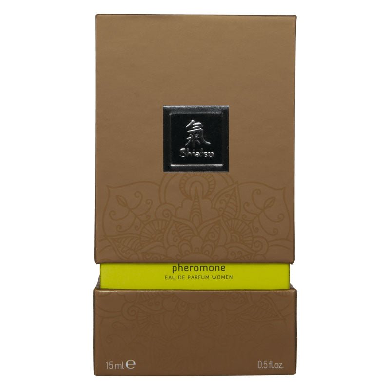 Buy Shiatsu Pheromone Eau De Parfum Women - Lime - Pheromone Fragrance for Women - 15 ml – Naughtyhut NZ sex toys online. Discreet delivery & top brands.