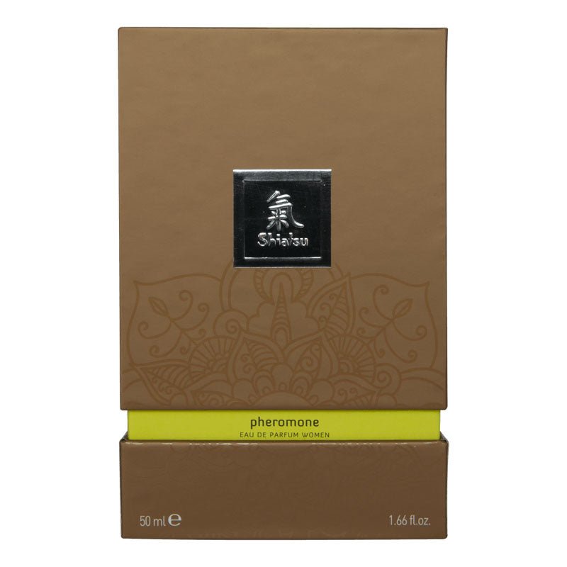 Buy Shiatsu Pheromone Eau De Parfum Women - Lime - Pheromone Fragrance for Women - 50 ml – Naughtyhut NZ sex toys online. Discreet delivery & top brands.