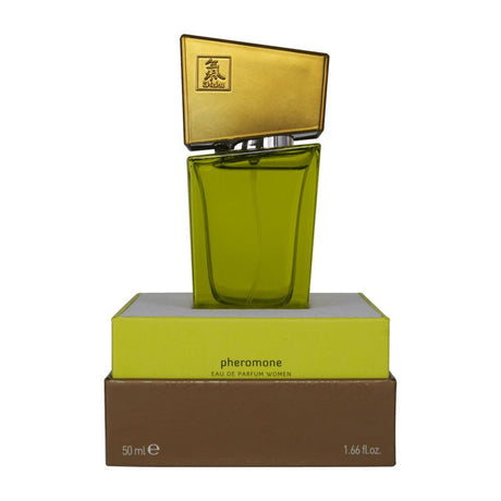 Buy Shiatsu Pheromone Eau De Parfum Women - Lime - Pheromone Fragrance for Women - 50 ml – Naughtyhut NZ sex toys online. Discreet delivery & top brands.
