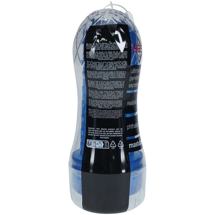 SHOTS Easy Rider - Blue - Blue Vagina Stroker – Sex toys NZ by Naughtyhut. Discreet delivery nationwide.