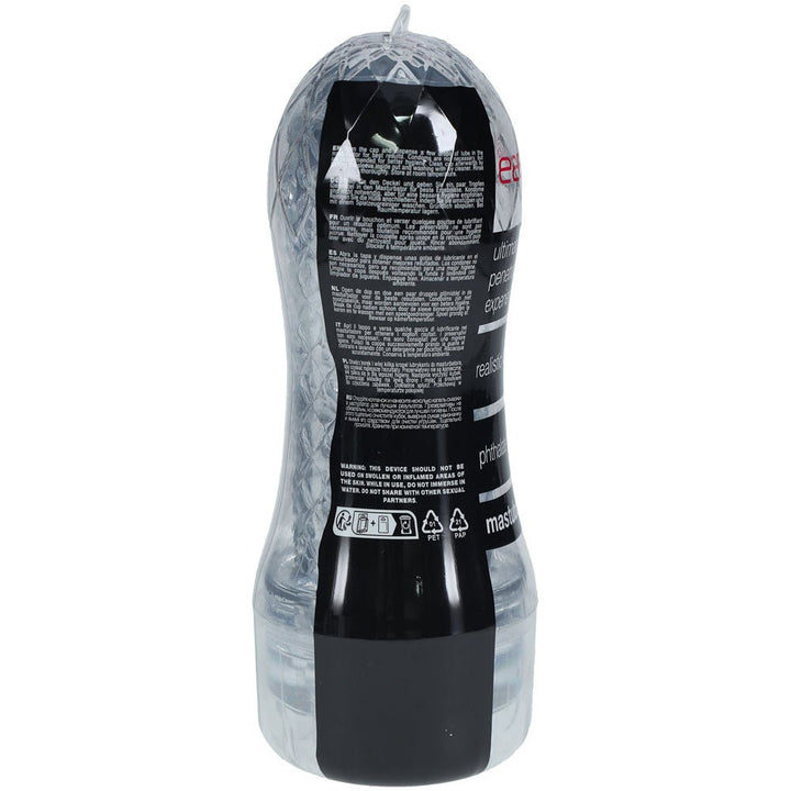 SHOTS Easy Rider - Clear - Clear Vagina Stroker – Sex toys NZ by Naughtyhut. Discreet delivery nationwide.