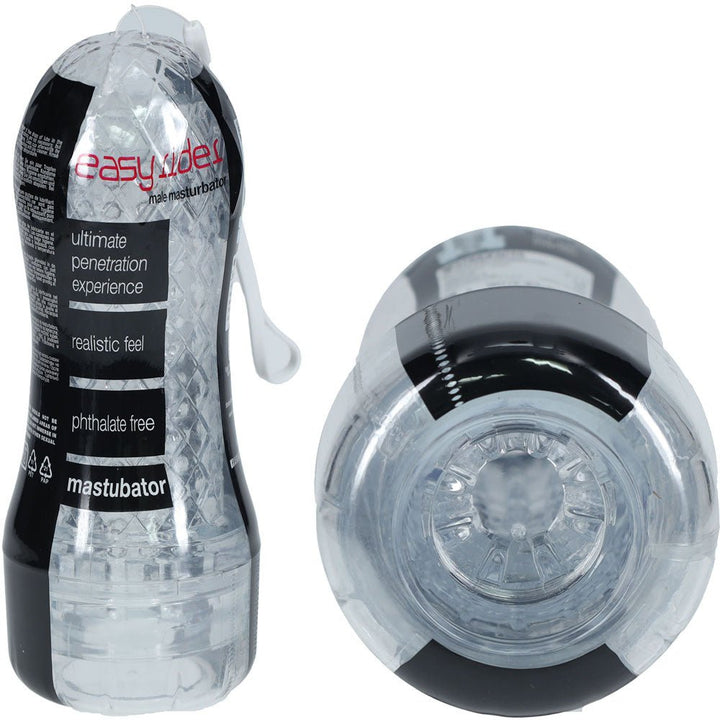 SHOTS Easy Rider - Clear - Clear Vagina Stroker – Sex toys NZ by Naughtyhut. Discreet delivery nationwide.