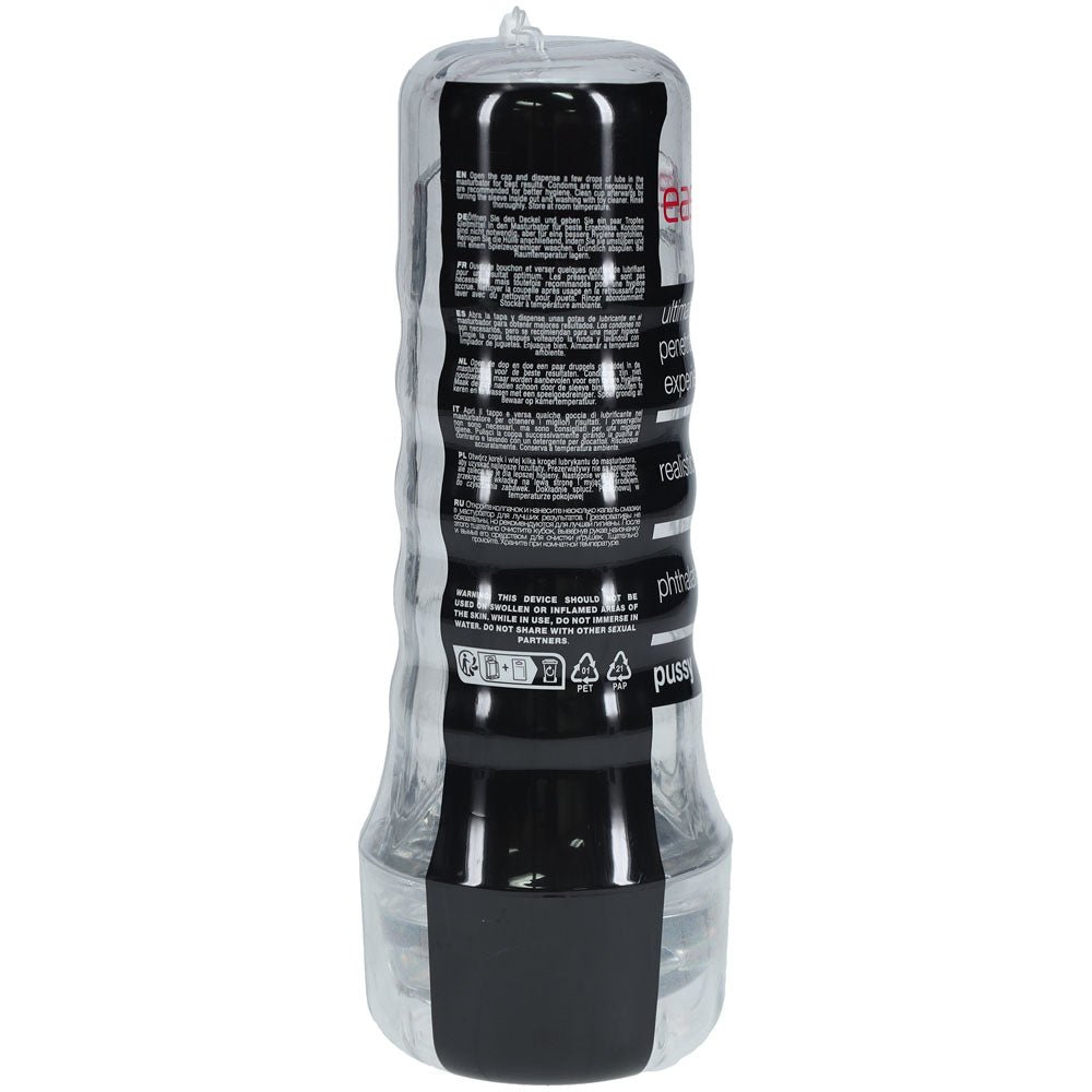 Buy SHOTS Easy Rider - Clear - Clear Vagina Stroker – Naughtyhut NZ sex toys online. Discreet delivery & top brands.