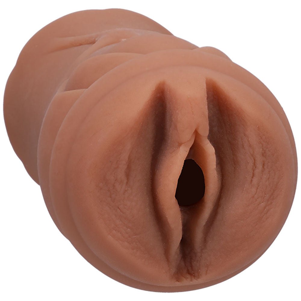 Buy Signature Strokers - Alexis Tae - Brown Vagina Stroker – Naughtyhut NZ sex toys online. Discreet delivery & top brands.