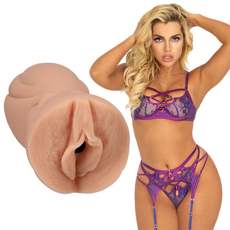 Buy Signature Strokers - Allie Nicole - Flesh Vagina Stroker – Naughtyhut NZ sex toys online. Discreet delivery & top brands.