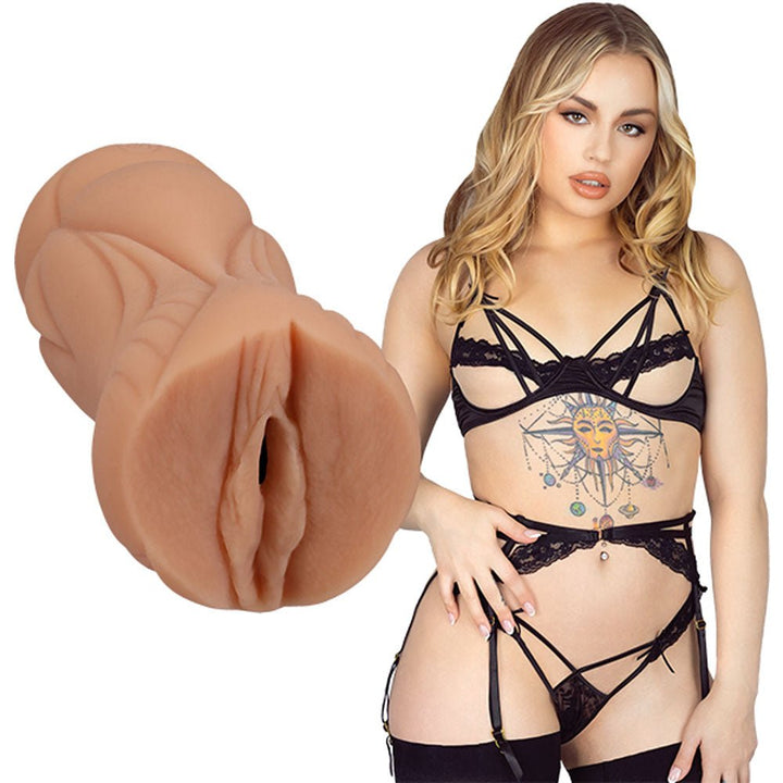 Signature Strokers - Anna Claire Clouds - Flesh Vagina Stroker – Sex toys NZ by Naughtyhut. Discreet delivery nationwide.