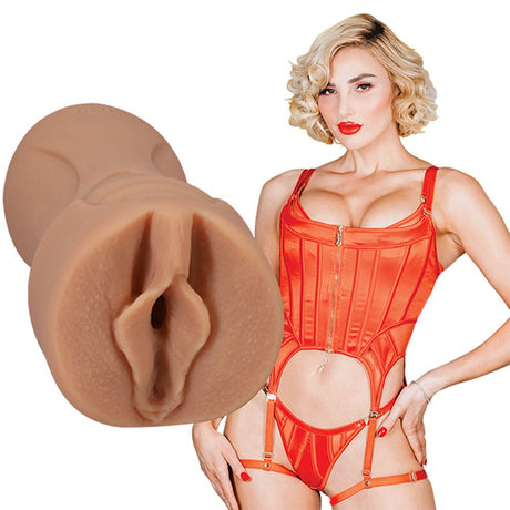 Buy Signature Strokers - Kenzie Anne - Flesh Vagina Stroker – Naughtyhut NZ sex toys online. Discreet delivery & top brands.