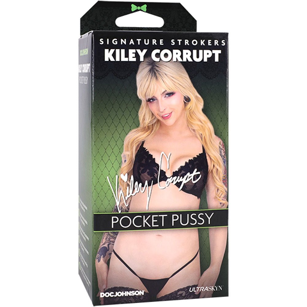 Signature Strokers - Kiley Corrupt - Flesh Vagina Stroker – Sex toys NZ by Naughtyhut. Discreet delivery nationwide.