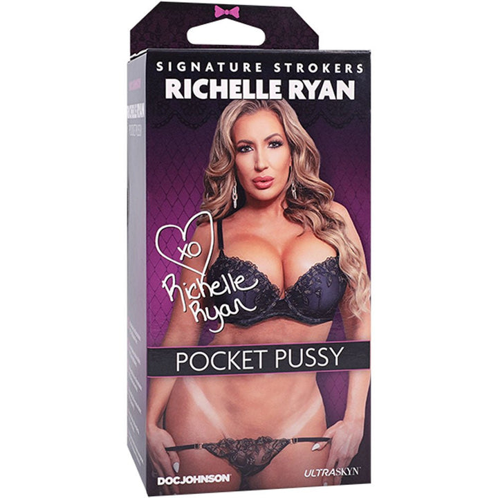 Signature Strokers - Richelle Ryan - Flesh Vagina Stroker – Sex toys NZ by Naughtyhut. Discreet delivery nationwide.