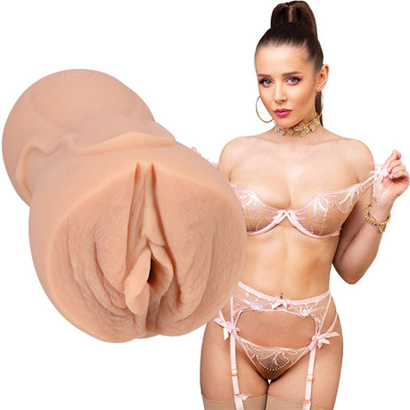Buy Signature Strokers - Sybil - Flesh Vagina Stroker – Naughtyhut NZ sex toys online. Discreet delivery & top brands.