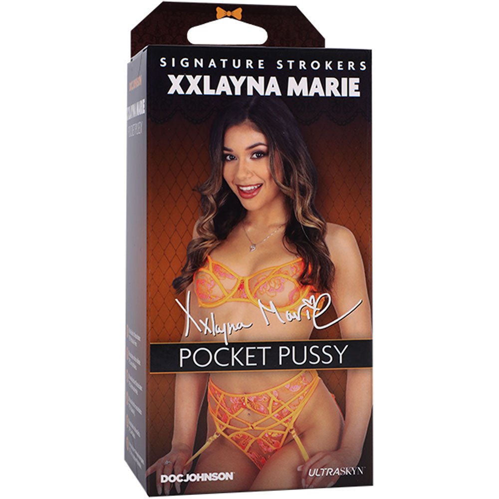 Signature Strokers - Xxlayna Marie - Tan Vagina Stroker – Sex toys NZ by Naughtyhut. Discreet delivery nationwide.