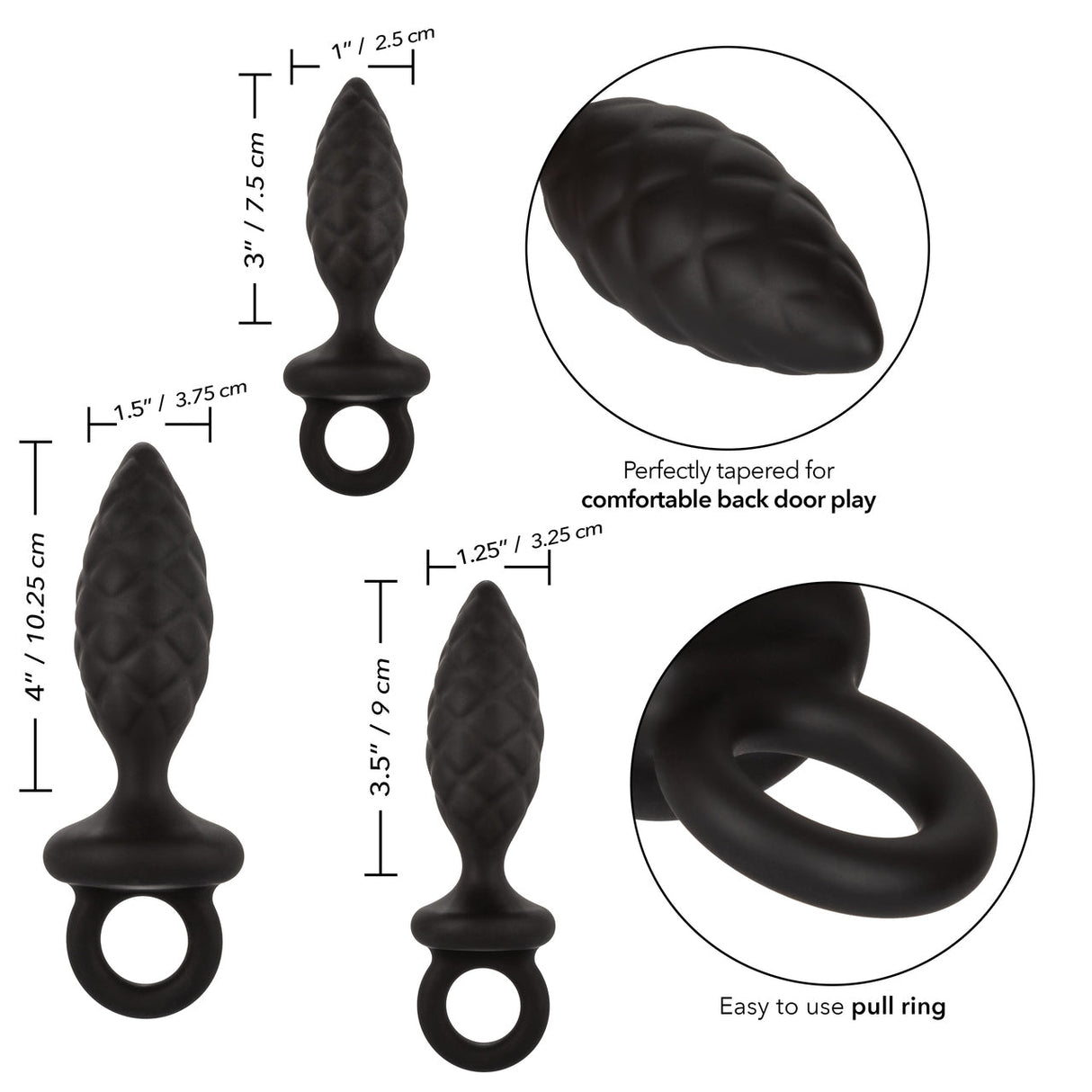Buy Silicone Anal Probe Kit – Naughtyhut NZ sex toys online. Discreet delivery & top brands.