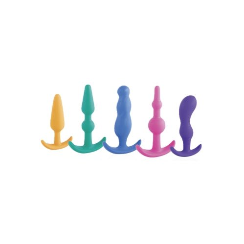 Buy Silicone Butt Plug Kit – Naughtyhut NZ sex toys online. Discreet delivery & top brands.