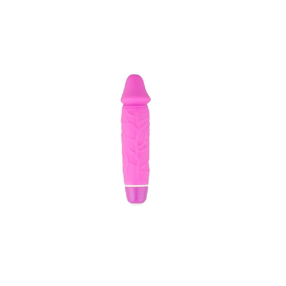 Silicone Classic Mini Pink Thick Veined – Sex toys NZ by Naughtyhut. Discreet delivery nationwide.