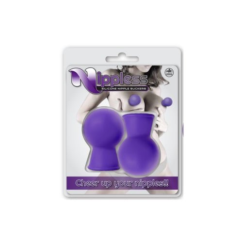 Buy Silicone Nipple Sucker Set of 2pcs - Purple – Naughtyhut NZ sex toys online. Discreet delivery & top brands.