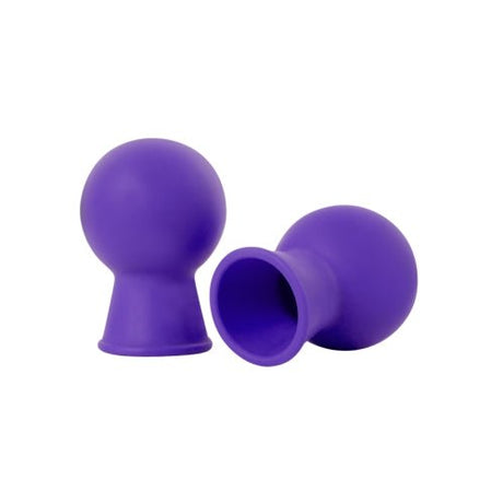 Buy Silicone Nipple Sucker Set of 2pcs - Purple – Naughtyhut NZ sex toys online. Discreet delivery & top brands.
