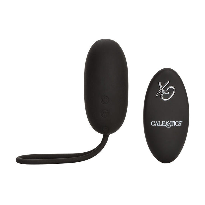 Silicone Remote Rechargeable Egg Black – Sex toys NZ by Naughtyhut. Discreet delivery nationwide.