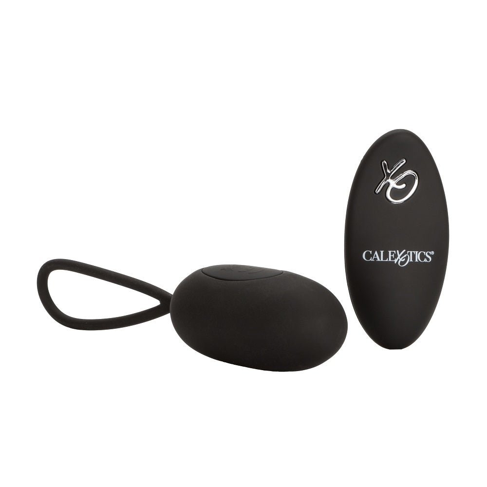 Silicone Remote Rechargeable Egg Black – Sex toys NZ by Naughtyhut. Discreet delivery nationwide.