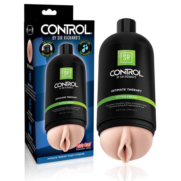 Sir Richards Control Intimate Therapy Pussy Stroker - Vagina Masturbator in Discrete Package – Sex toys NZ by Naughtyhut. Discreet delivery nationwide.