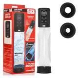 Buy Size Matters Sucking Penis Pump - Clear USB Rechargeable Penis Pump – Naughtyhut NZ sex toys online. Discreet delivery & top brands.