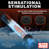 Buy Size Matters Sucking Penis Pump - Clear USB Rechargeable Penis Pump – Naughtyhut NZ sex toys online. Discreet delivery & top brands.