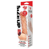Buy Size Up 1 Inch See - Thru Stretch Penis Extender - Clear 2.5 cm (1'') Penis Extension Sleeve – Naughtyhut NZ sex toys online. Discreet delivery & top brands.