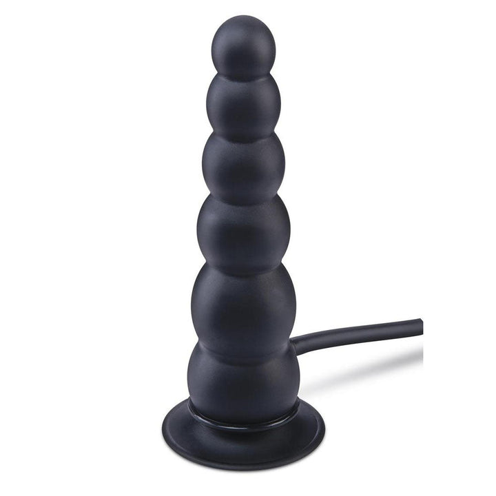 Size Up 7 Inch Ripple Inflatable Butt Plug - Black 20.3 cm Inflatable Butt Plug – Sex toys NZ by Naughtyhut. Discreet delivery nationwide.