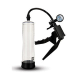 Buy Size Up Ergonomic Trigger Penis Pump with Pressure Gauge - Clear Penis Pump – Naughtyhut NZ sex toys online. Discreet delivery & top brands.