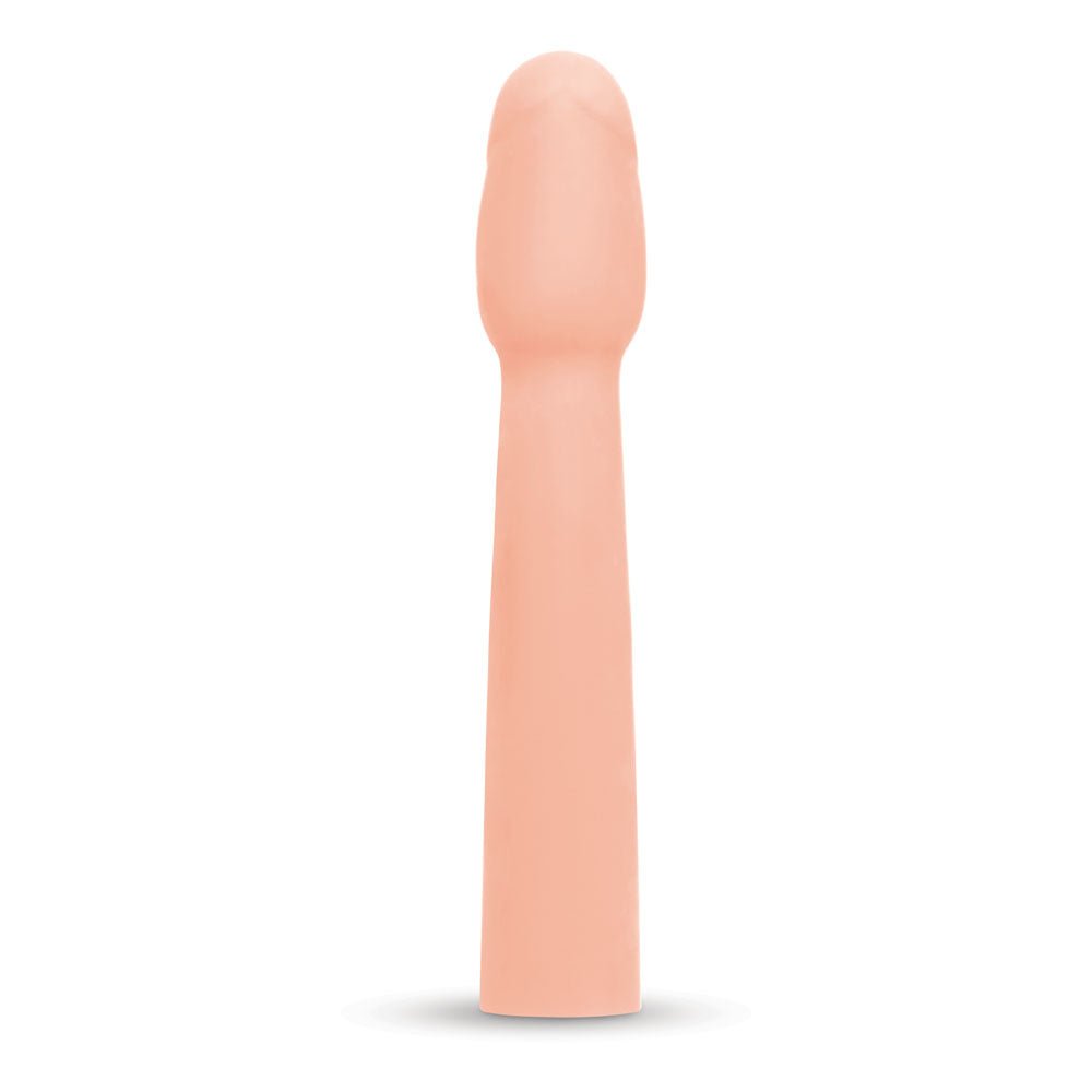 Buy Size Up Realistic 2 Inch Penis Extender - Flesh 5 cm (2'') Penis Extension Sleeve – Naughtyhut NZ sex toys online. Discreet delivery & top brands.