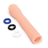 Buy Size Up Realistic 3'' Penis Extender - Flesh 7.6 cm (3'') Penis Extension Sleeve – Naughtyhut NZ sex toys online. Discreet delivery & top brands.