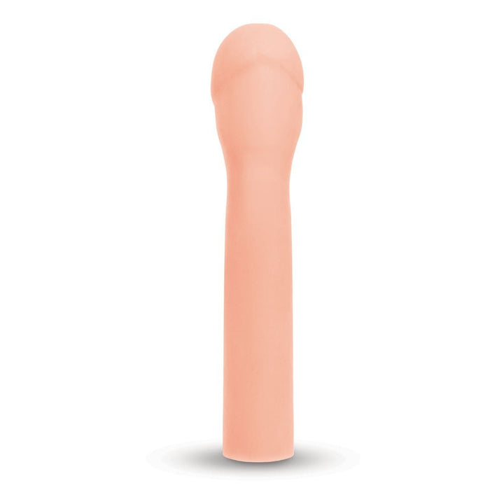 Size Up Realistic 3'' Penis Extender - Flesh 7.6 cm (3'') Penis Extension Sleeve – Sex toys NZ by Naughtyhut. Discreet delivery nationwide.