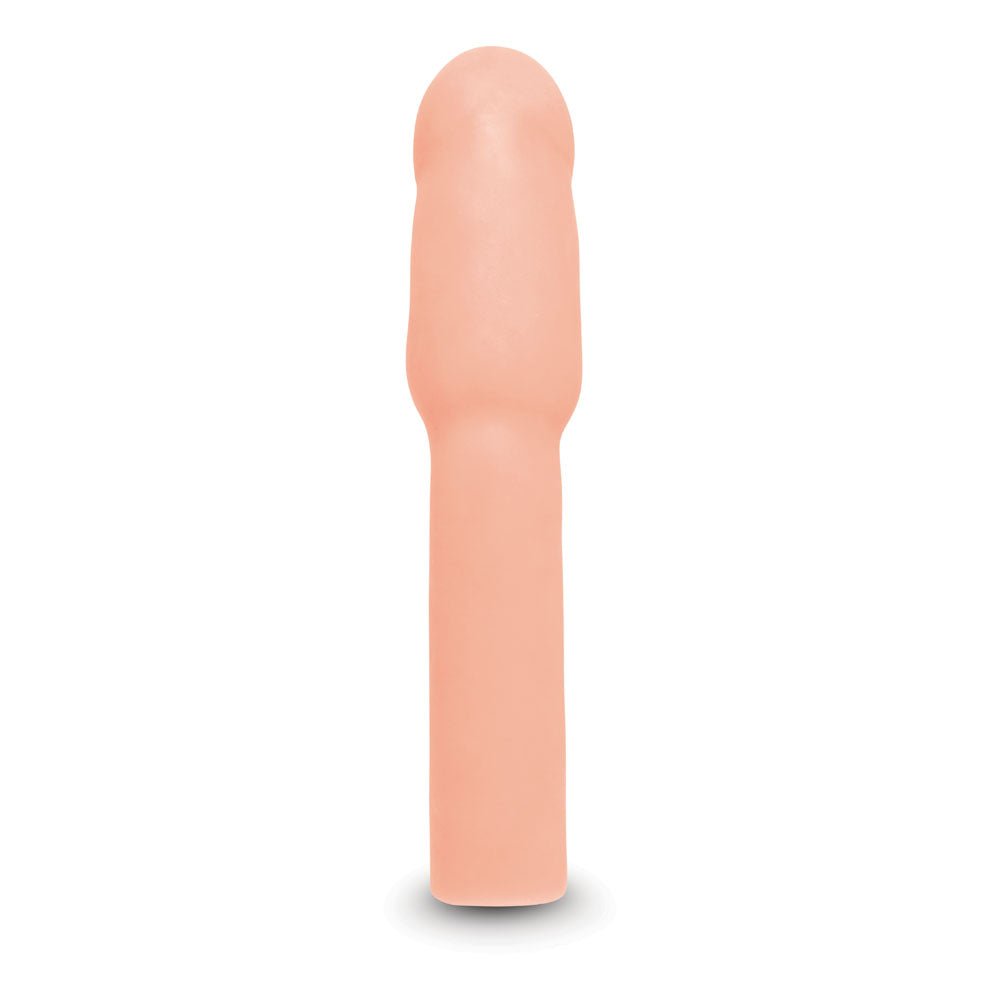 Buy Size Up Realistic 4 Inch Penis Extender - Flesh 10.1 cm (4'') Penis Extension Sleeve – Naughtyhut NZ sex toys online. Discreet delivery & top brands.