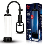 Buy Size Up Trigger Penis Pump - Clear Penis Pump – Naughtyhut NZ sex toys online. Discreet delivery & top brands.