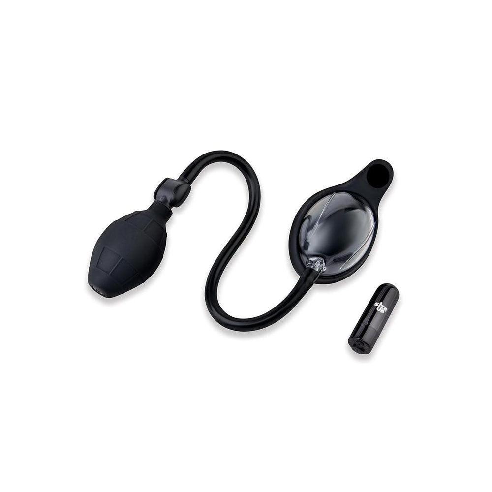 Size Up Vibrating Mini Pussy & Clitoral Pump - Clear USB Rechargeable Vibrating Vaginal and Clitoral Pump – Sex toys NZ by Naughtyhut. Discreet delivery nationwide.