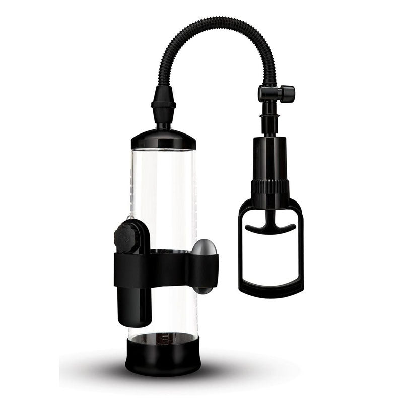 Buy Size Up Vibrating Trigger Penis Pump - Clear Vibrating Penis Pump – Naughtyhut NZ sex toys online. Discreet delivery & top brands.
