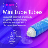 Buy Skins Fruity Tubes - Watermelon, Strawberry, & Mango & Passionfruit Flavoured Lubricants - 12 ml Bottles – Naughtyhut NZ sex toys online. Discreet delivery & top brands.