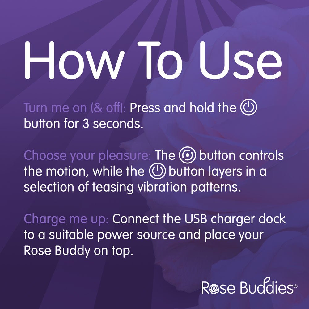 Buy Skins Rose Buddies - The Bums N Roses - Black USB Rechargeable Anal Rimming Stimulator – Naughtyhut NZ sex toys online. Discreet delivery & top brands.