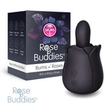 Buy Skins Rose Buddies - The Bums N Roses - Black USB Rechargeable Anal Rimming Stimulator – Naughtyhut NZ sex toys online. Discreet delivery & top brands.