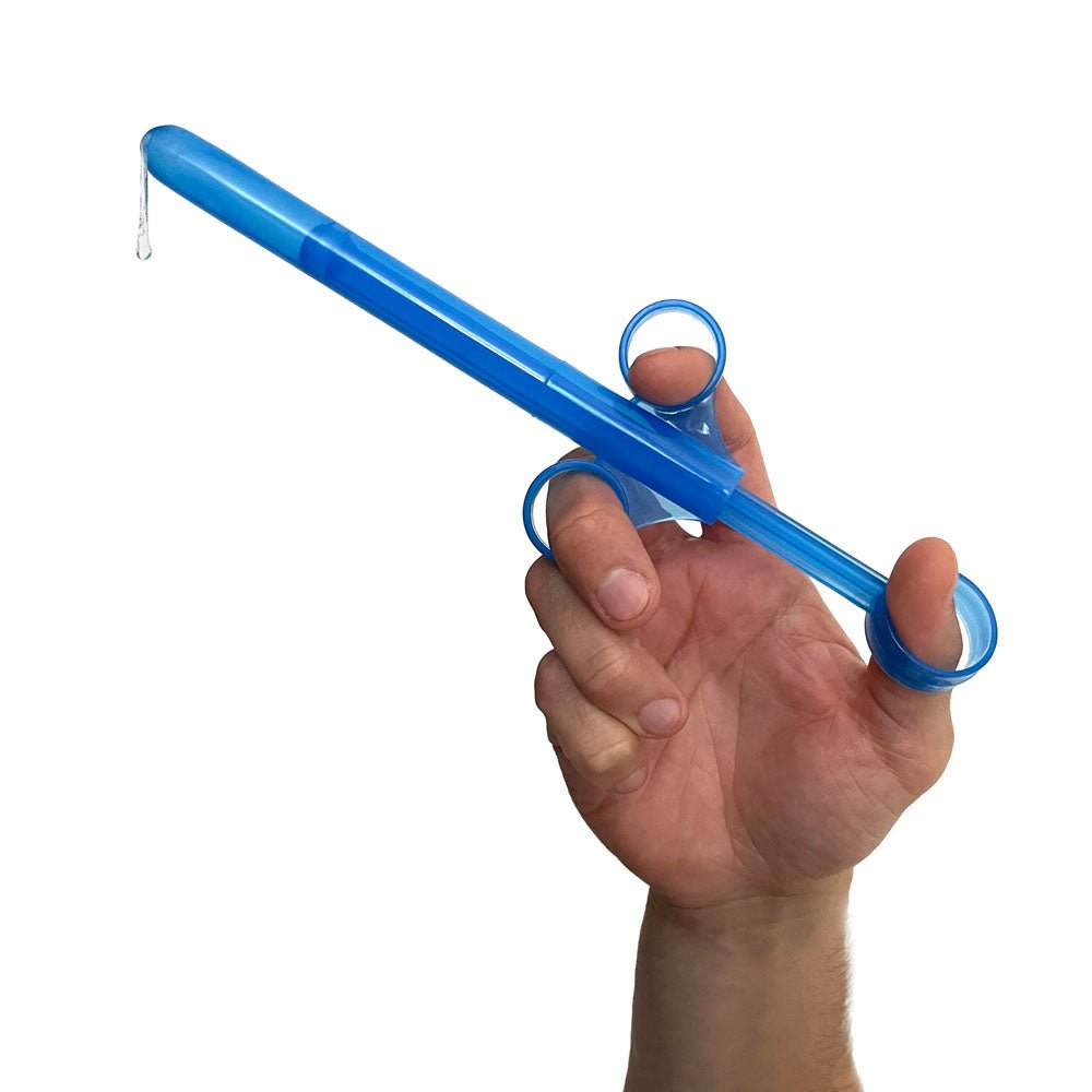Buy Skwert Lube Shooter - Blue Lube Applicator - 15 ml – Naughtyhut NZ sex toys online. Discreet delivery & top brands.