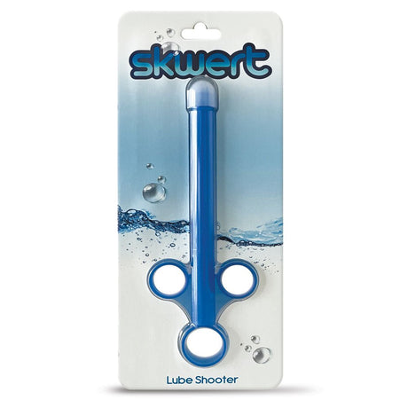 Buy Skwert Lube Shooter - Blue Lube Applicator - 15 ml – Naughtyhut NZ sex toys online. Discreet delivery & top brands.