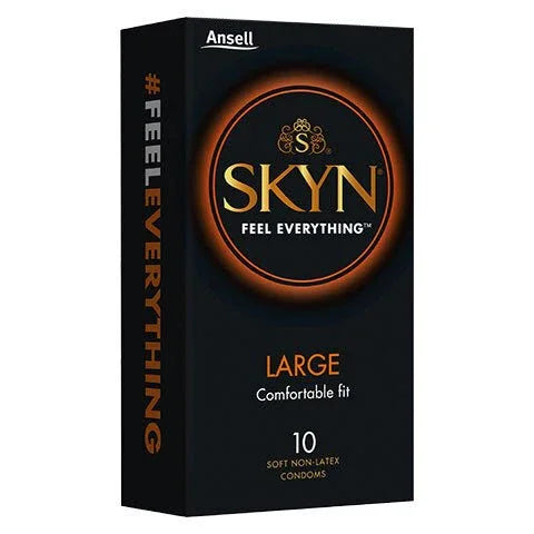Ansell Skyn Large 10's