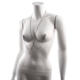 Buy S&M Exs & Ohs Body Jewelry with Nipple Ties - Metal Chain with Nipple Ties – Naughtyhut NZ sex toys online. Discreet delivery & top brands.