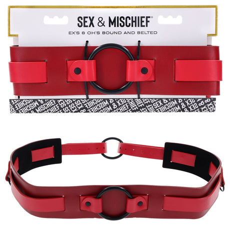 Buy S&M Exs & Ohs Bound and Belted - – Naughtyhut NZ sex toys online. Discreet delivery & top brands.