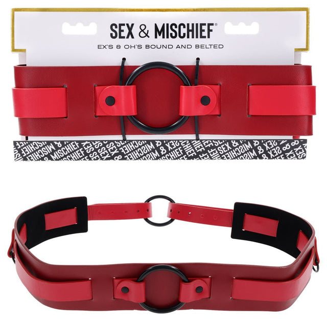 Buy S&M Exs & Ohs Bound and Belted - – Naughtyhut NZ sex toys online. Discreet delivery & top brands.