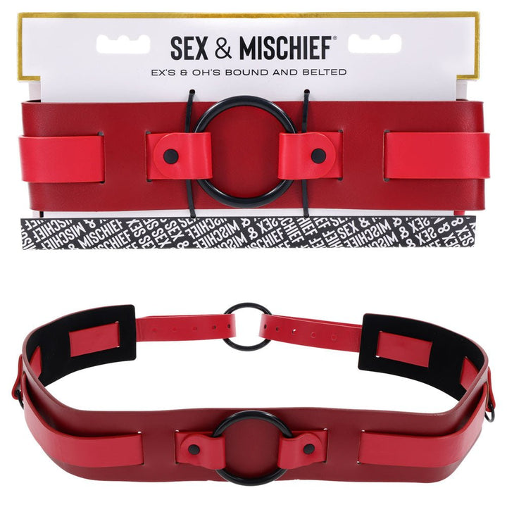 S&M Exs & Ohs Bound and Belted - – Sex toys NZ by Naughtyhut. Discreet delivery nationwide.