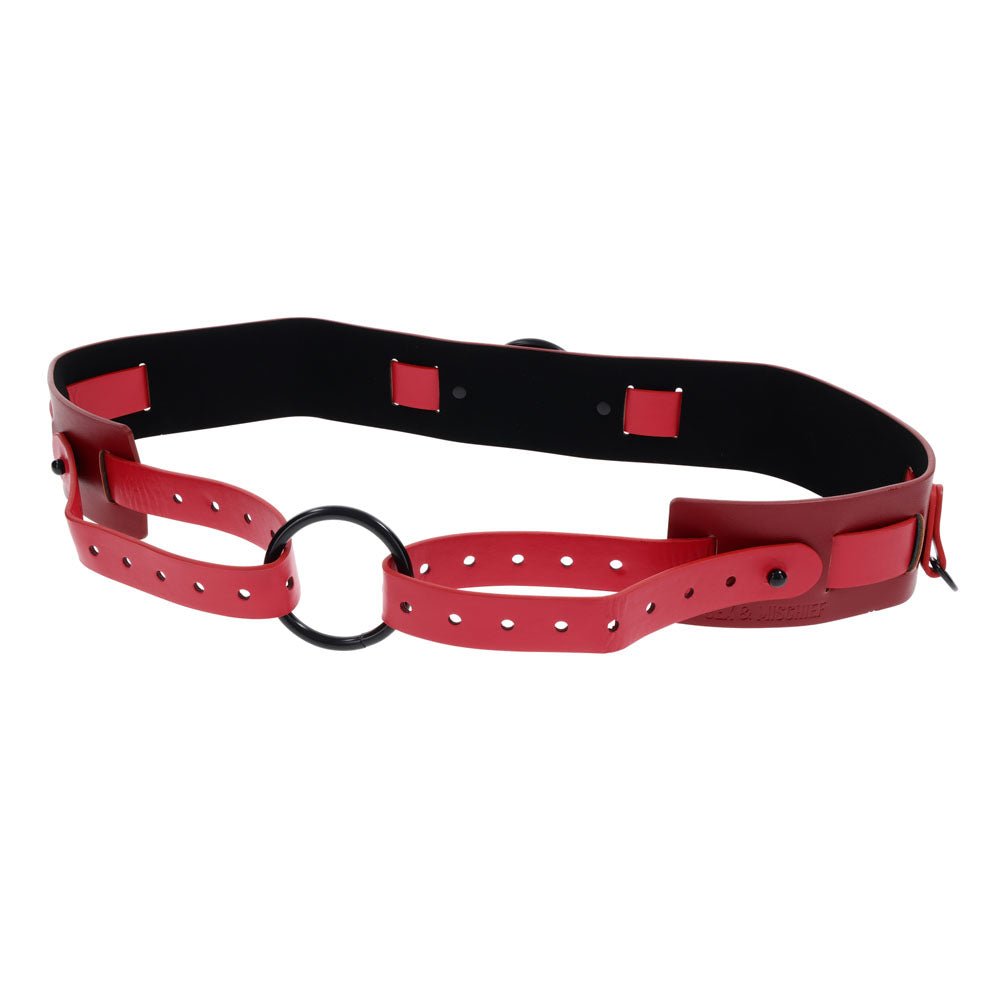 Buy S&M Exs & Ohs Bound and Belted - – Naughtyhut NZ sex toys online. Discreet delivery & top brands.