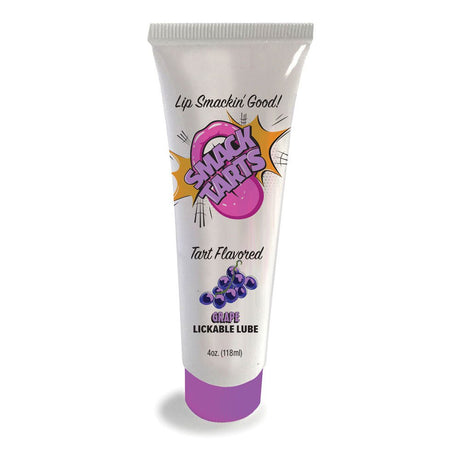 Buy Smack Tarts - Sour Grape - Sour Grape Flavoured Lubricant - 120 ml Tube – Naughtyhut NZ sex toys online. Discreet delivery & top brands.