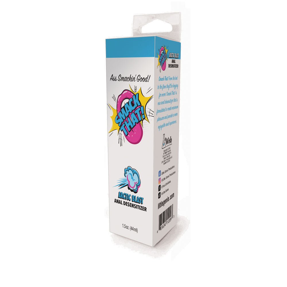 Buy Smack That! Anal Desensitiser - Arctic Blast - Cooling Anal Desensitiser - 44 ml Tube – Naughtyhut NZ sex toys online. Discreet delivery & top brands.