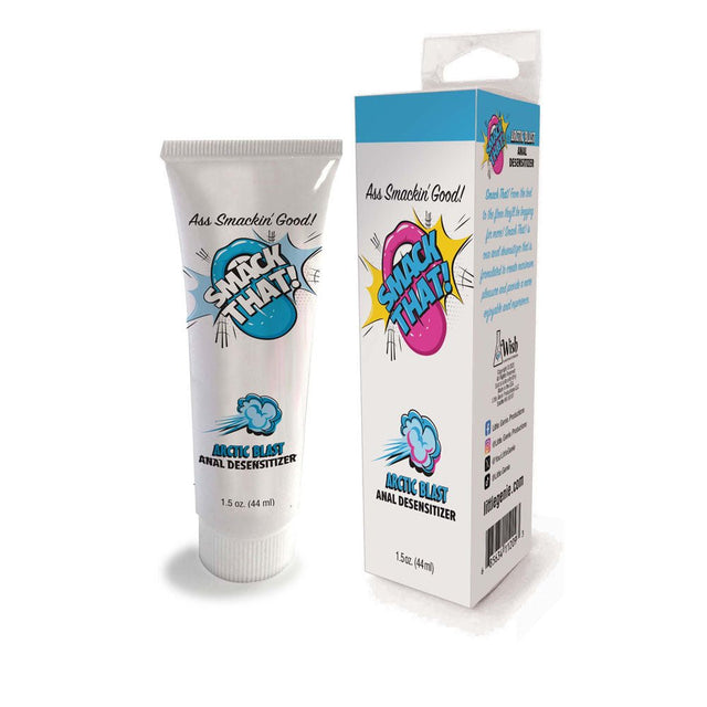 Buy Smack That! Anal Desensitiser - Arctic Blast - Cooling Anal Desensitiser - 44 ml Tube – Naughtyhut NZ sex toys online. Discreet delivery & top brands.