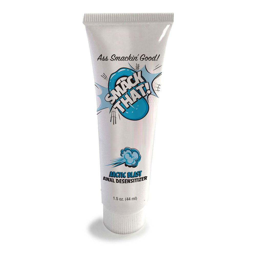 Buy Smack That! Anal Desensitiser - Arctic Blast - Cooling Anal Desensitiser - 44 ml Tube – Naughtyhut NZ sex toys online. Discreet delivery & top brands.